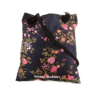 ISABEL MARANT Floral Tote Bag - Black/Multicolor Black and Pink Crossbody Bag